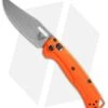 Benchmade Mini Taggedout AXIS Lock Knife Orange Grivory (3" Stonewash) 15533