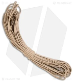 Desert Tan 550 Paracord Nylon Braided 7-Strand Core (100') USA