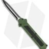 AKC F-16 D/A Dagger OTF Automatic Knife Green (3.3" Two Tone)
