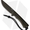 Acta Non Verba Knives P200 Fixed Blade Knife Olive Polymer (4.1" Olive)