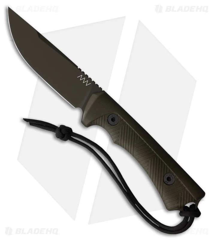 Acta Non Verba Knives P200 Fixed Blade Knife Olive Polymer (4.1" Olive) 1 Acta Non Verba Knives P200 Fixed Blade Knife Olive Polymer (4.1" Olive)