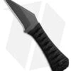 Auxiliary Manufacturing Coffin Wharnie Fixed Blade Knife Paracord (2.75" Blk SW)