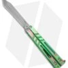 BRS Premium Alpha Beast Balisong Butterfly Knife Splatter/Magenta Ti (4.5" SW)