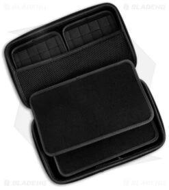 Vault Case Co. Secure Locking Knife Case - Matte Black -Knife Craft Store BRS Vault Secure Knife Case Matte Black BHQ 121933 jr open 2 large