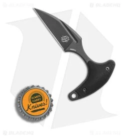 Bastinelli Creations L'Innocent Push Dagger Knife Black G-10 (1.75" Black PVD) -Knife Craft Store Bastinelli Creations Linnocent black G10 black PVD BHQ 72579 er bottlecap large