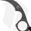 Bastinelli Diagnostic Karambit Fixed Blade Neck Knife Black (1.5" Black)