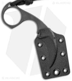 Bastinelli Diagnostic Karambit Fixed Blade Neck Knife Black (1.5" Black) -Knife Craft Store Bastinelli Diagnostic Karambit Black BAS05 BHQ 34360 jr sheath large