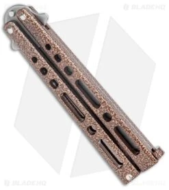 Bear & Son Butterfly Carbon Steel Knife Copper Vein (5" Stonewash) -Knife Craft Store Bear and Son Butterfly Copper Vein SW BHQ 135528 jr side large