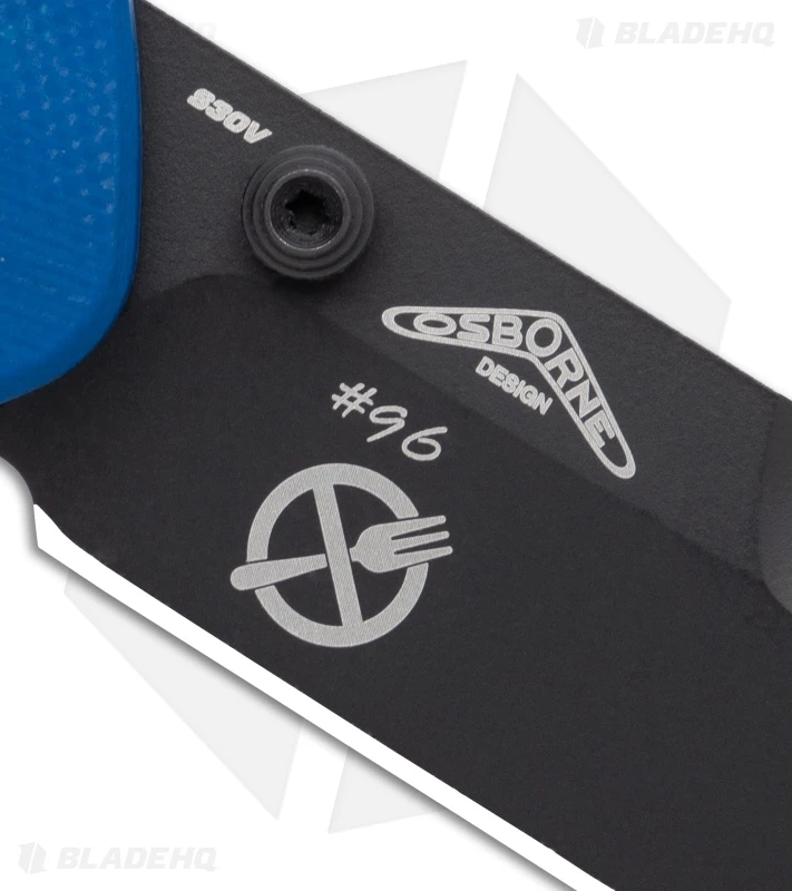 Benchmade 940 Osborne Zero Forks AXIS Lock Knife Blue G-10 (3.4" Black) 5 Benchmade 940 Osborne Zero Forks AXIS Lock Knife Blue G-10 (3.4" Black) - Image 5