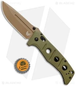Benchmade Adamas AXIS Lock Knife Olive G-10 (3.8" FE) 275FE-2 -Knife Craft Store Benchmade Adamas AXIS Lock Olive G 10 FDE 275FE 2 BHQ 118562 jr bottlecap large