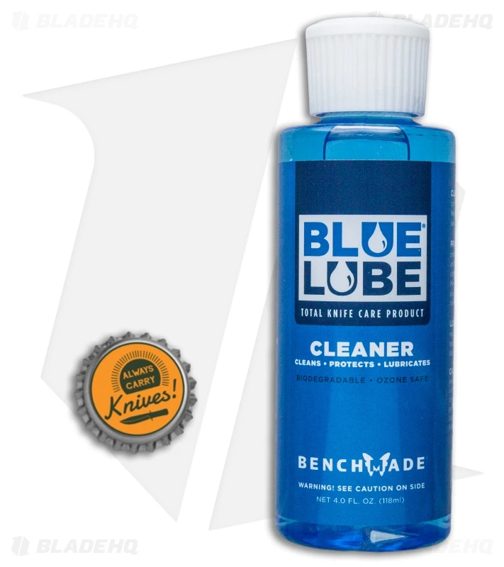 Benchmade Blue Lube Cleanser 4 Oz. Bottle 2 Benchmade Blue Lube Cleanser 4 Oz. Bottle - Image 2