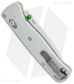 Benchmade Bugout Gray G-10 AXIS Lock Knife (3.2" Satin 20CV) 535-2002 -Knife Craft Store Benchmade Bugout AXIS Lock Gray G 10 Satin BHQ 114143 jr side large