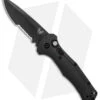 Benchmade Claymore Automatic Knife Black Grivory (3.6" Black Serr) 9070SBK