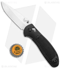 Benchmade Griptilian AXIS Lock Knife Black (3.45" Satin) 551-S30V 12 Benchmade Griptilian AXIS Lock Knife Black (3.45" Satin) 551-S30V -Knife Craft Store Benchmade Griptilian AXIS Lock Black Satin 551 S30V BHQ 3330 jr bottlecap large