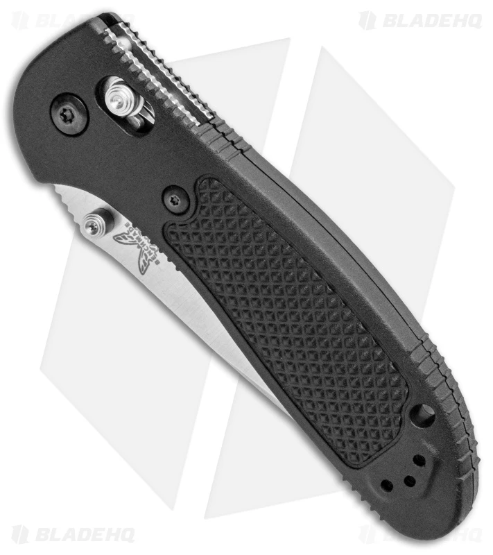 Benchmade Griptilian AXIS Lock Knife Black (3.45" Satin) 551-S30V 2 Benchmade Griptilian AXIS Lock Knife Black (3.45" Satin) 551-S30V - Image 2