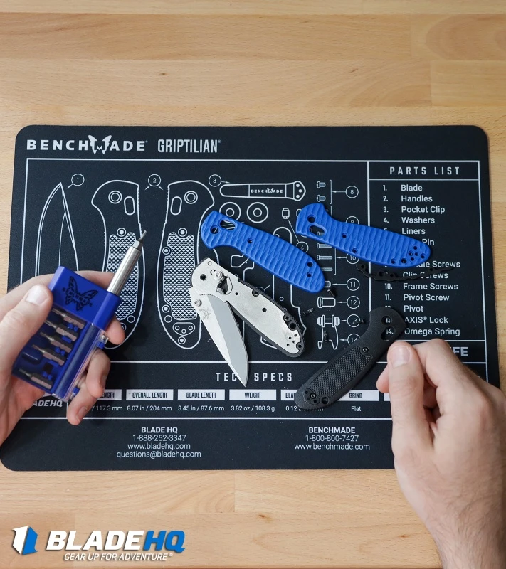 Benchmade Griptilian AXIS Lock Knife Black (3.45" Satin) 551-S30V 9 Benchmade Griptilian AXIS Lock Knife Black (3.45" Satin) 551-S30V - Image 9