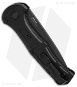 Benchmade Mini Claymore 9570BK Automatic Knife Grivory Black (3" Black) -Knife Craft Store Benchmade Mini Claymore 9570BK Automatic Knife Grivory Black 3in Black BHQ 179554 td side large