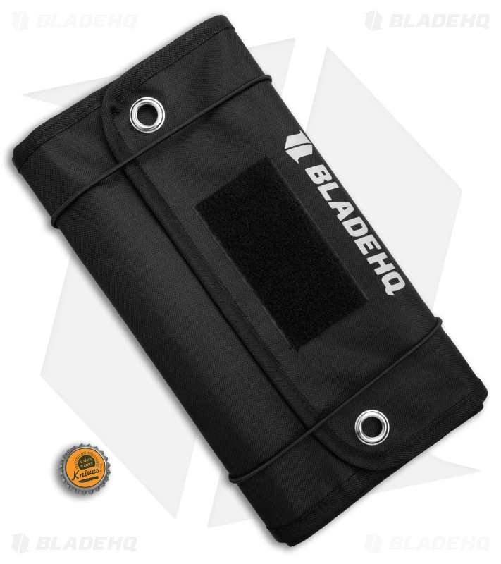 Blade HQ Jumbo Knife Roll Nylon Carry Case - Black W/Door Hooks 5 Blade HQ Jumbo Knife Roll Nylon Carry Case - Black W/Door Hooks - Image 5