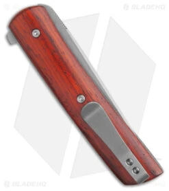 Brad Zinker Custom Urban Trapper Flipper Knife Cocobolo (3.25" Stonewash) -Knife Craft Store Brad Zinker Custom Urban Trapper Flipper Knife Cocobolo BB SW BHQ 176337 side kc large