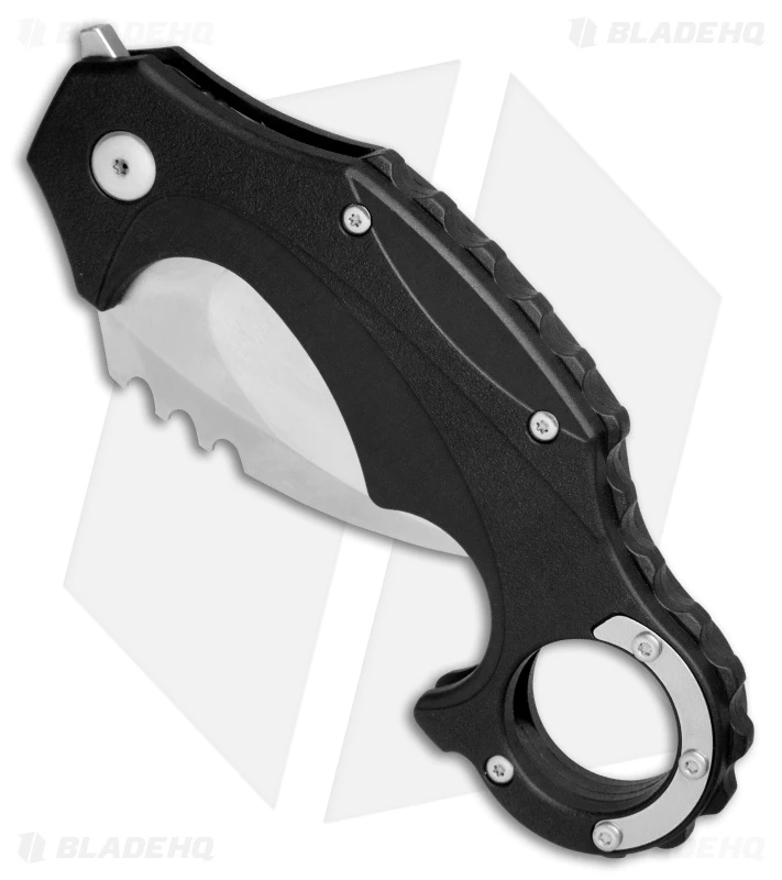 Brous Blades Import Line Enforcer Liner Lock Karambit Knife (2.5" Satin) 2 Brous Blades Import Line Enforcer Liner Lock Karambit Knife (2.5" Satin) - Image 2