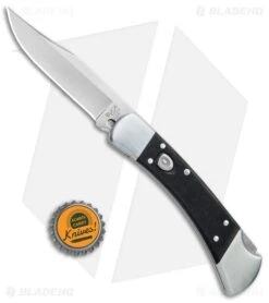 Buck Knives Buck 110 Elite Automatic Lockback Knife Black G-10 (3.75" S30V Satin) -Knife Craft Store Buck 110 Elite Automatic LB Black G 10 Satin 0110BKSA BHQ 79345 jr bottlecap 1 large