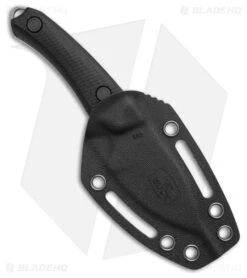 Buck Knives Buck 662 Alpha Scout Elite MagnaCut Fixed Blade Knife Black G-10 (2.9" Satin) -Knife Craft Store Buck 662 Alpha Scout Elite MagnaCut Fixed Blade Knife Black G 10 2in Satin BHQ 194429 td side large