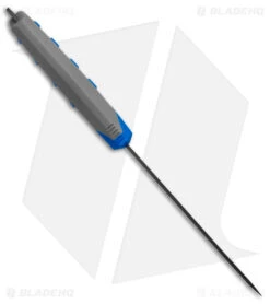 Buck Knives Buck Hookset Salt Cleaver Knife Blue/Gray (7" Gray) 0150BLS -Knife Craft Store Buck Hookset Salt Cleaver Gray Blue 7in Gray 0150BLS BHQ 140116 jr top large