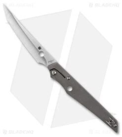Spyderco COBOL Slipit Knife Titanium (3.6" Satin M390)