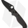 Spyderco ButtonUp Button Lock Knife Carbon Fiber (3.3" Black Oxide) C275CFPBK