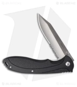 Case Cutlery Linerlock TecX X-Pro Black ABS (2.75" Satin Serrated)