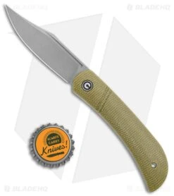 CIVIVI Appalachian Drifter Slip Joint Knife Olive Micarta (2.9"SW) C2015B 7 CIVIVI Appalachian Drifter Slip Joint Knife Olive Micarta (2.9"SW) C2015B -Knife Craft Store CIVIVI Appalachian Drifter SJ Olive Gray C2015B BHQ 116941 jr bottlecap large