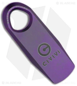 CIVIVI Ti-Bar Pry Bar Purple Titanium (1.7" Satin) C21030-2