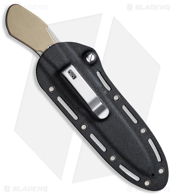 CIVIVI Varius Fixed Blade Knife Tan G-10 (3.75" Satin) 2 CIVIVI Varius Fixed Blade Knife Tan G-10 (3.75" Satin) - Image 2