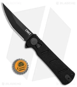 CRKT Goken Field Strip Knife Black G-10 (3.6" Black) 2920 -Knife Craft Store CRKT Goken Field Strip Black G 10 2920 BHQ 76677 jr bottlecap large