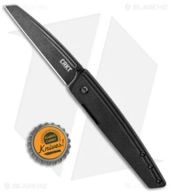 CRKT Inara Frame Lock Knife Black G-10 (2.75" Satin) 7140 -Knife Craft Store CRKT Inara FL Black G 10 Satin 7140 BHQ 103944 jr bottlecap large