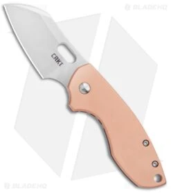 CRKT Pilar Frame Lock Knife Stainless Steel/Copper (2.4" Satin) 5311CU