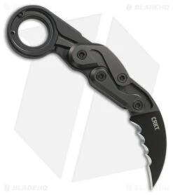 CRKT Provoke Kinematic Morphing Karambit Folding Knife (2.4" Serr) 4040V