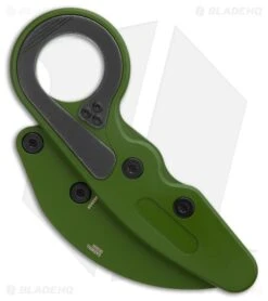 CRKT Provoke Kinematic Morphing Karambit Knife Bright Green Al (2.4" Cerakote) -Knife Craft Store CRKT Provoke Kinematic Morphing Karambit Knife Bright Green Al Cerakote BHQ 210145 kr side large