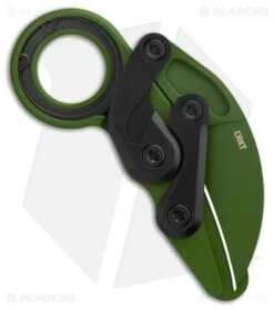 CRKT Provoke Kinematic Morphing Karambit Knife Bright Green Al (2.4" Cerakote) -Knife Craft Store CRKT Provoke Kinematic Morphing Karambit Knife Bright Green Al Cerakote BHQ 210145 kr spine large