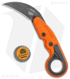 CRKT Provoke Orange Kinematic Morphing Karambit Folding Knife (2.4" Black) 4041O 7 CRKT Provoke Orange Kinematic Morphing Karambit Folding Knife (2.4" Black) 4041O -Knife Craft Store CRKT Provoke Orange Kinematic Morphing Karambit Folding Knife Black 4041O BHQ 119340 jr bottlecap large