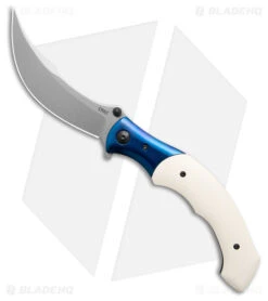 CRKT Ritual Spring Assisted Knife Ivory Micarta (4.5" Satin)7471