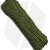 Camo Green 550 Paracord Nylon Braided 7-Strand Core (100') USA