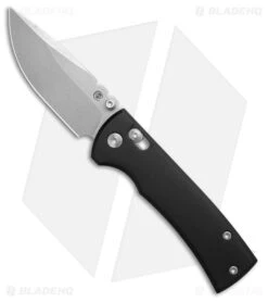 Chaves Redencion Drop Point X-Lock Knife Black Aluminum (3.25" SW D2)