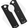 Chaves Knives Blue Label CHUB Flipper Scales - Black G-10