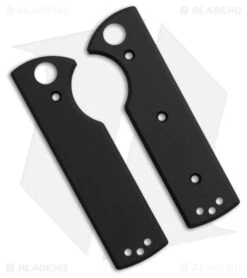 Chaves Knives Blue Label CHUB Flipper Scales - Black G-10