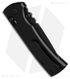 Chaves Redencion Drop Point X-Lock Knife Black Aluminum (3.25" Black D2) -Knife Craft Store Chaves Tanto Crossbar Lock Knife Black Aluminum Black D2 BHQ 211866 td side large 1