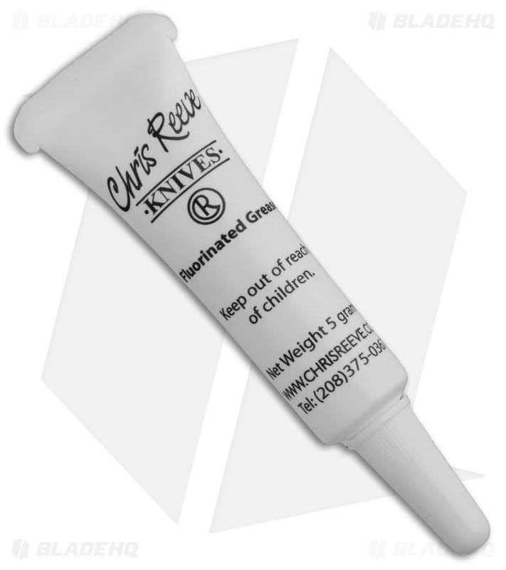 Chris Reeve Knives Christo-Lube Fluorinated Grease Tube 1 Chris Reeve Knives Christo-Lube Fluorinated Grease Tube