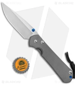 Chris Reeve Large Sebenza 31 Frame Lock Knife Titanium (3.625" SW Double Lug) -Knife Craft Store Chris Reeve Large Sebenza 31 FL Double Lug SW BHQ 98932 jr bottlecap large