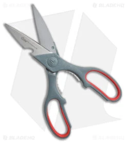 Clauss True Prof 8.25in Shears Gray/Red CL18052 Utility Scissors -Knife Craft Store Clauss 8 in True Prof BHQ 134600 td open large