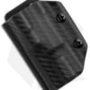 Clip & Carry Kydex Sheath For Leatherman Free P4 Multi-Tool (Black CF)
